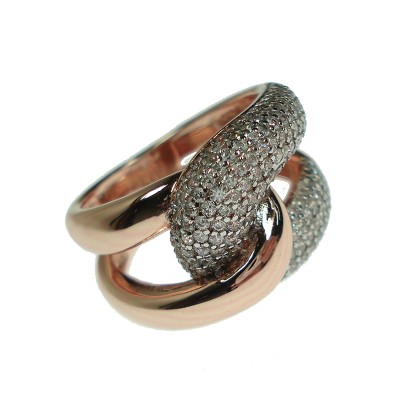 Anello donna argento e...