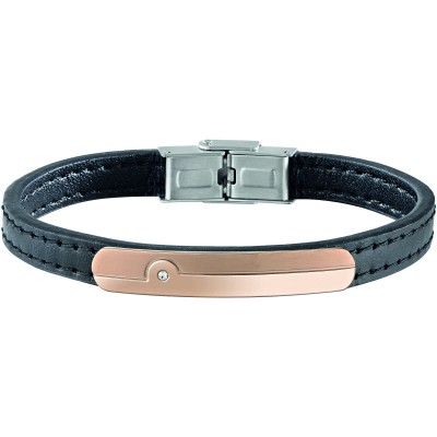 Bracciale uomo acciaio e...