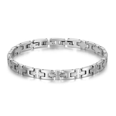 Bracciale uomo acciaio Luca...