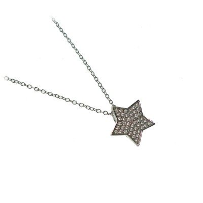 Collana argento Stella con...
