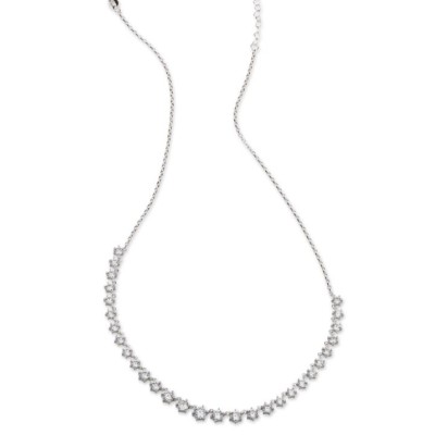 Collana Argento Zirconi -...