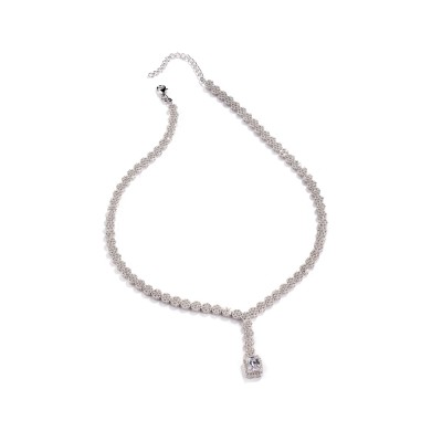 Collana Argento Zirconi -...