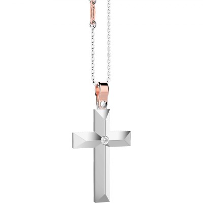 Collana con pendente croce...