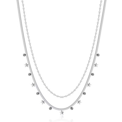 Collana donna acciaio Luca...