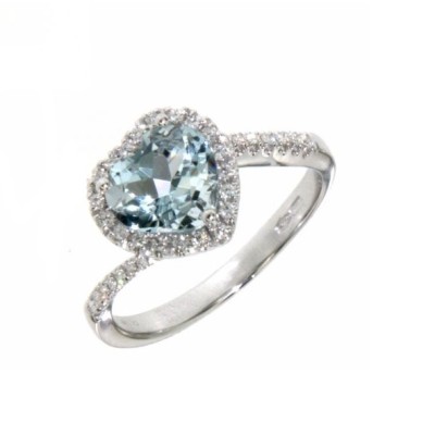 Anello donna oro bianco...