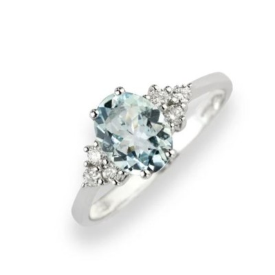 Anello donna oro bianco...