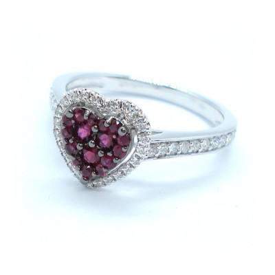 Anello donna oro bianco...