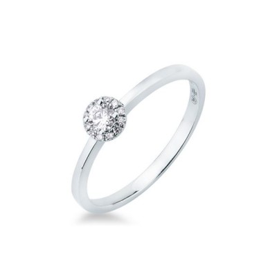 Anello donna oro bianco...