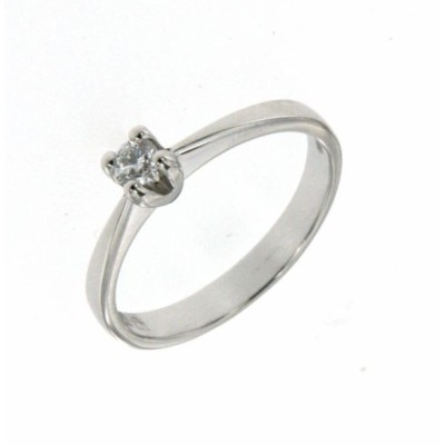 Anello donna oro bianco...