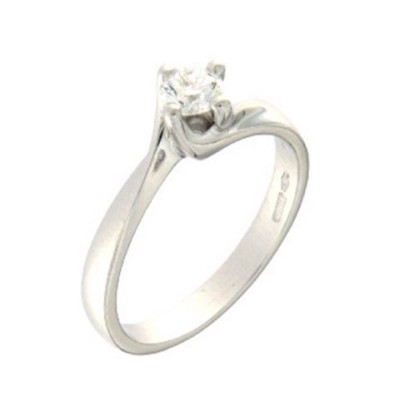 Anello donna oro bianco...