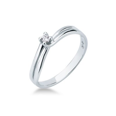 Anello donna oro bianco...