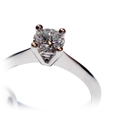 Anello donna oro bianco...