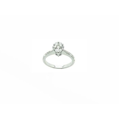 Anello donna oro bianco...