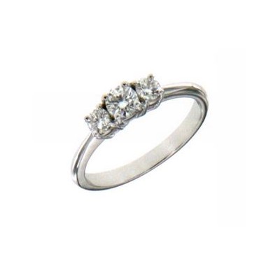 Anello donna oro bianco...