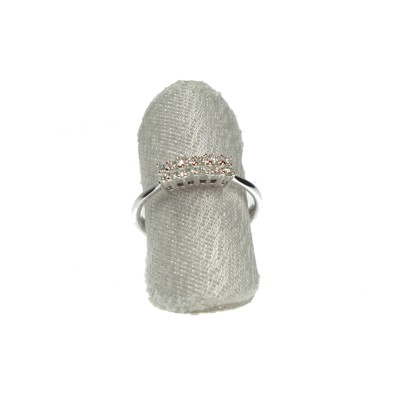 Anello donna oro bianco...