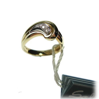 Anello donna oro giallo con...