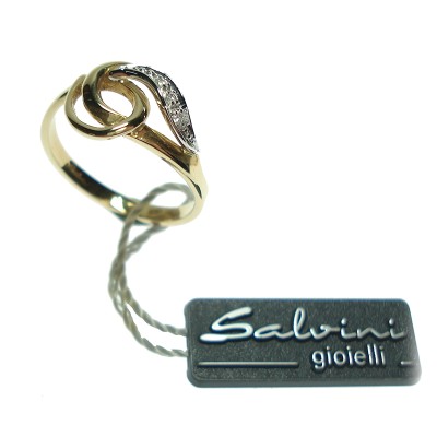 Anello donna oro giallo e...