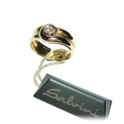 Anello donna oro giallo e...