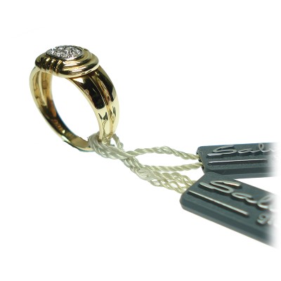 Anello donna oro giallo e...