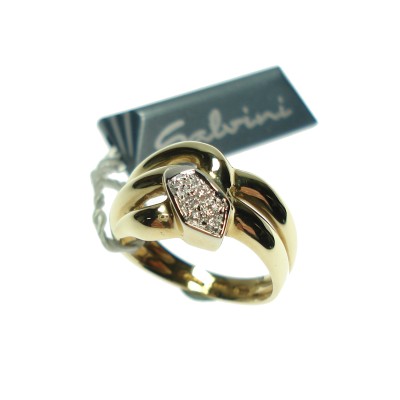 Anello donna oro giallo e...