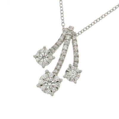 Collana donna oro bianco...
