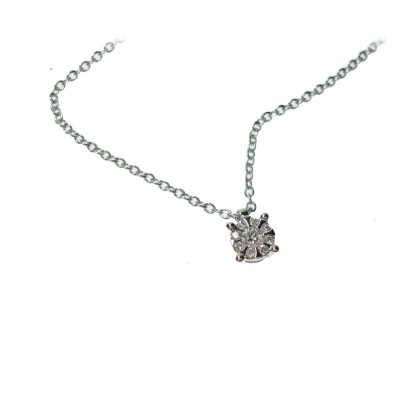 Collana donna oro bianco...