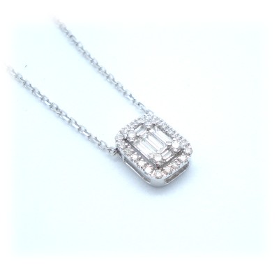 Collana donna oro bianco...