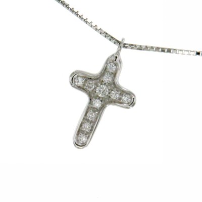 Collana donna oro bianco...