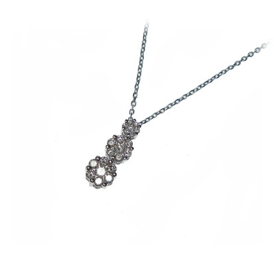 Collana donna oro bianco...