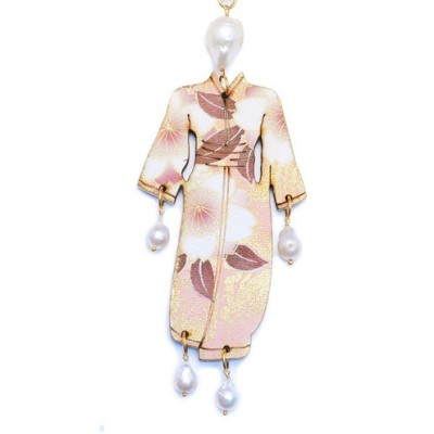 Collana Lebole Kimono Seta...