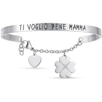 Bracciale donna acciaio...