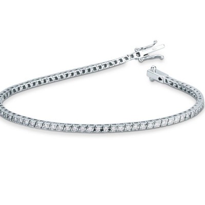 Bracciale donna Tennis oro...