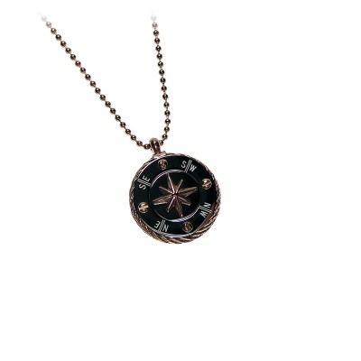 Collana uomo acciaio rosa...