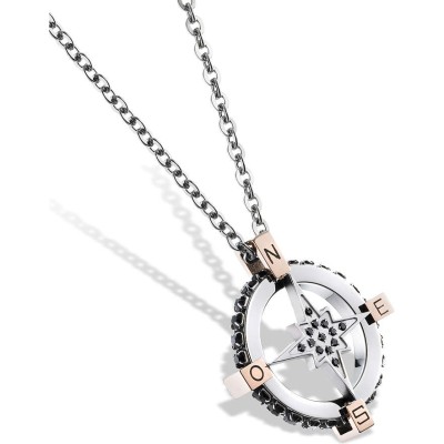 Collana uomo acciaio Sector...