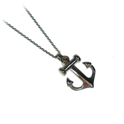 Collana uomo argento Ancora...