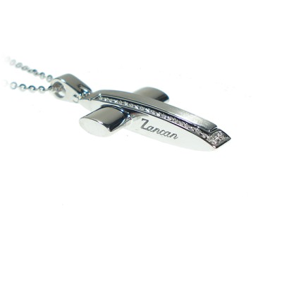 Collana uomo oro bianco...