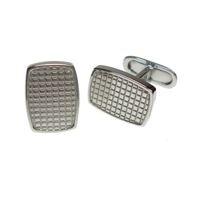 Coppia gemelli argento...