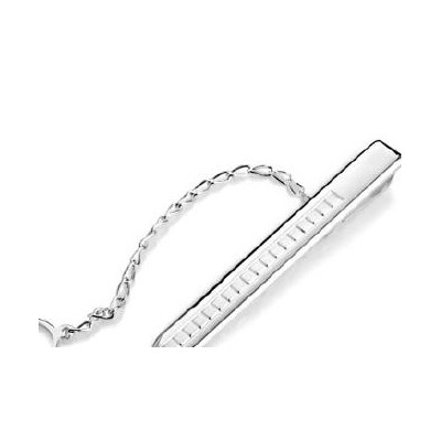 Fermacravatta argento...