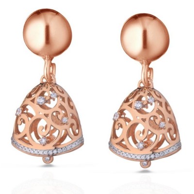 Orecchini argento rosa...