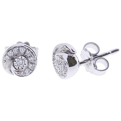 Orecchini Bliss oro bianco...