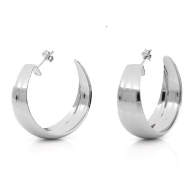 Orecchini cerchi fascia...