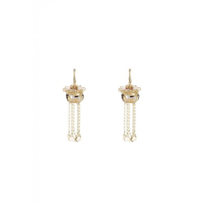 Orecchini donna bronzo gold...