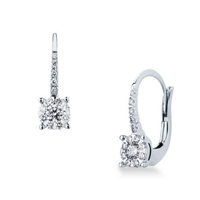 Orecchini donna oro bianco...