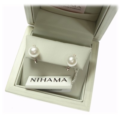 Orecchini Perle 8/8,5 oro...