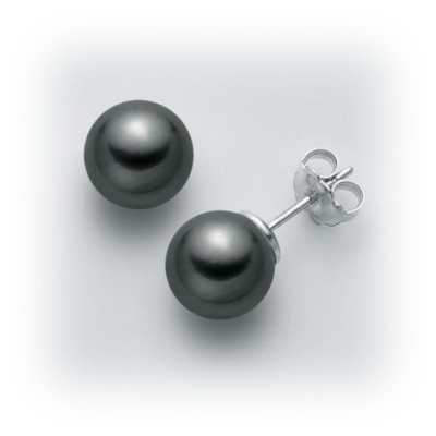 Orecchini Perle nere 8/8,5...