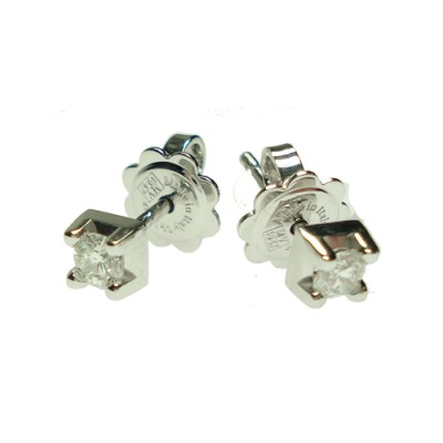 Orecchini punto luce oro...