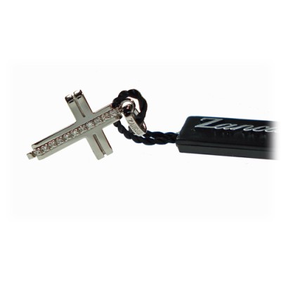 Pendente Croce oro bianco...