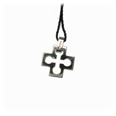 Pendente croce uomo oro...