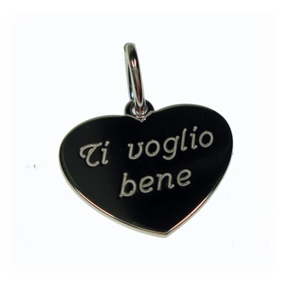 Pendente cuore "Ti Voglio...