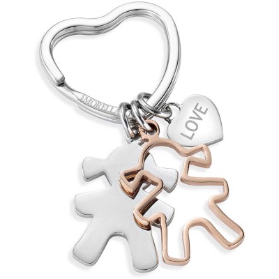 Portachiavi acciaio Love...